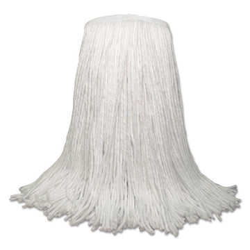 Boardwalk® Banded Rayon Cut-end Mop Heads, White, 20 Oz, 1 1-4" Headband, White, 12-carton freeshipping - TVN Wholesale